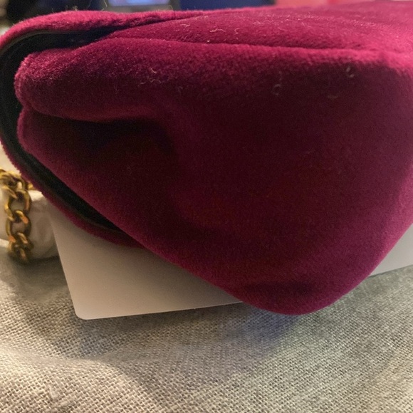 VIVIENNE WESTWOOD NWT 
Mini small Shoulder bag/clutch chain
COLOR: PLUM/purple - Picture 11 of 16